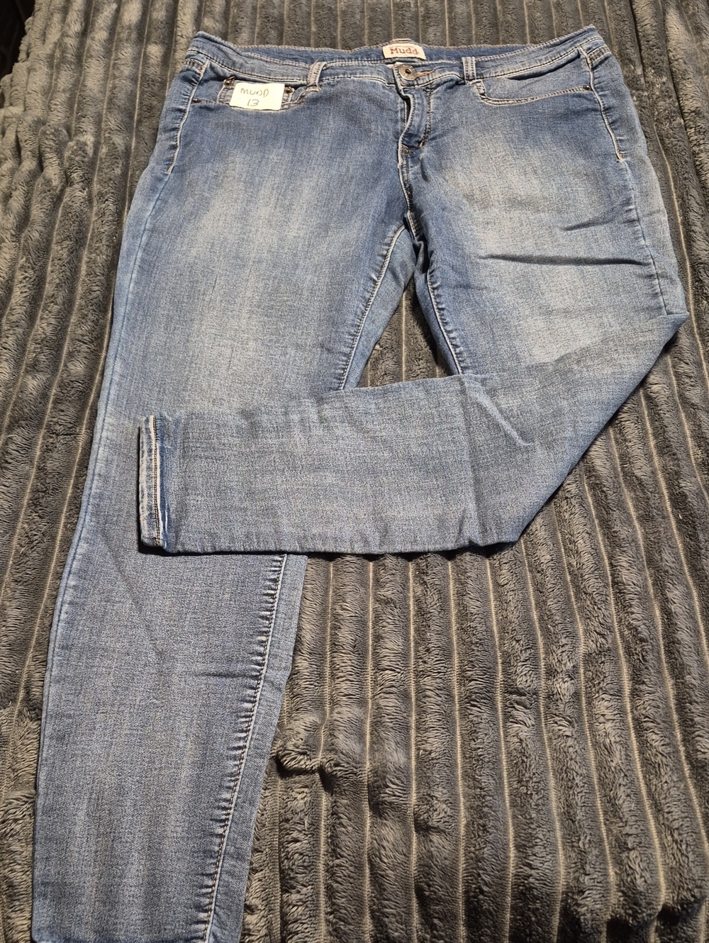 Mudd Light Blue Skinny Jeans - Slim Fit Size 13